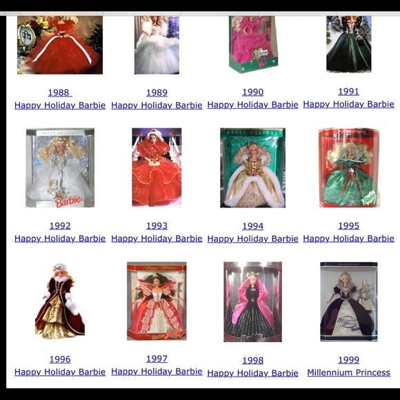 CHRISTMAS BARBIE FASHION DOLLS - Picture 10 of 11